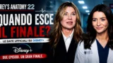 Grey’s anatomy 22 finale: quando vedere gli ultimi due episodi su disney+