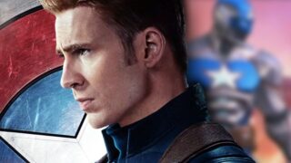 Captain america redesign armatura rossa per il prossimo film avengers: prima immagine e dettagli