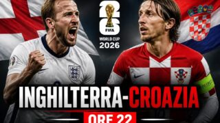 Mondiali 2026 17 giugno: Inghilterra-Croazia stasera in tv