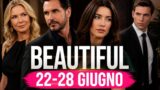 Beautiful, anticipazioni 22-28 giugno: la diagnosi choc di Taylor