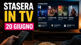 Stasera in tv 20 giugno: Affari Tuoi, Ciao Darwin e Mondiale