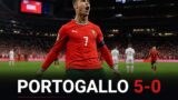 Portogallo-Uzbekistan 5-0: doppietta CR7 al Mondiale