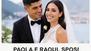 Paola Di Benedetto e Raoul Bellanova sposi: il matrimonio in Veneto