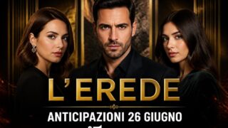 L’Erede anticipazioni puntata 26 giugno