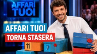Affari Tuoi, De Martino torna stasera: programmazione a singhiozzo