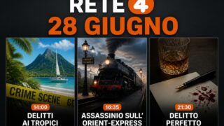 Cosa vedere stasera su Rete 4, 28 giugno 2026