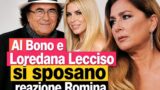 Al bano e Loredana Lecciso si sposano: la reazione di Romina