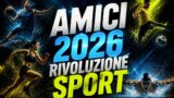 Amici 2026, rivoluzione sport: nuovi professori e categoria atleti