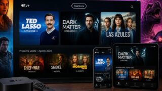 Apple TV agosto 2026: tutte le novità in streaming