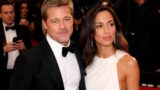 Brad Pitt e Ines de Ramon insieme al matrimonio Swift