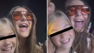 Chanel totti al concerto di ultimo con isabel: il gesto speciale per la sorellina