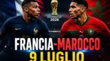 Francia-Marocco, quarti Mondiali 2026 stasera su Rai 1