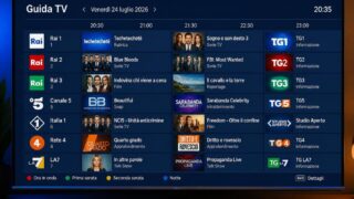 Guida tv 24 luglio 2026: stasera in tv
