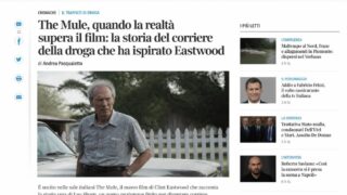 Il Corriere – The Mule stasera su Rete 4