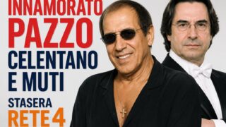Innamorato pazzo Celentano e Muti stasera su Rete 4