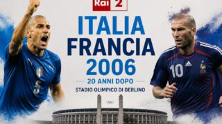 Italia-Francia 2006: speciale 20 anni su Rai 2