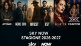 La stagione 2026-2027 di Sky e NOW: tutte le serie, gli show e le novità