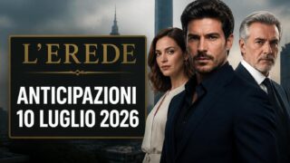 L’Erede anticipazioni puntata di oggi 10 luglio 2026