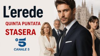 L’erede quinta puntata stasera su canale 5: anticipazioni e come seguire la trama