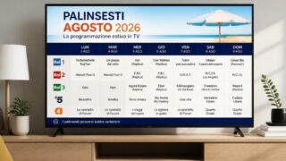 Palinsesti tv agosto 2026: le novità