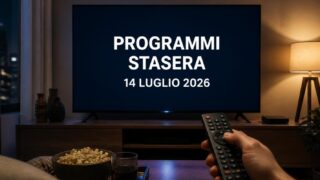 Programmi stasera in tv 14 luglio 2026: guida completa alla prima serata