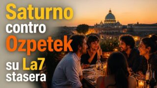 Saturno contro Ozpetek su La7 stasera: cosa aspettarsi e come vedere la trasmissione