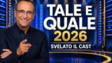 Tale e Quale 2026, svelato il cast della nuova edizione