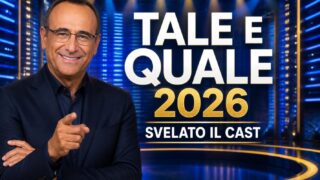 Tale e Quale 2026, svelato il cast della nuova edizione