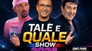 Tale e Quale Show Conti perde Pantani e Ferrini