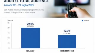 Total Audience 21/7: Far Away +50K, Forbidden Fruit +46K