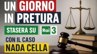 Un giorno in pretura stasera su Rai 3 caso Nada Cella