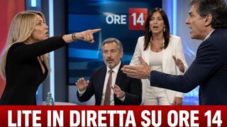 Volano stracci tra Milo Infante e Salvo Sottile su Ore 14