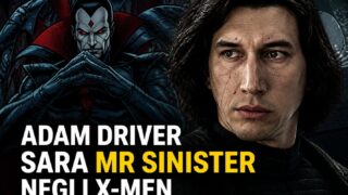 X-Men: Adam Driver sara Mr Sinister nel nuovo film Marvel