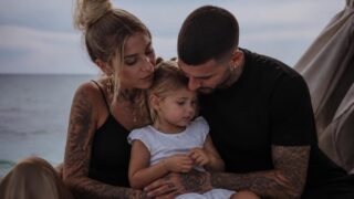 Zaccagni-Nasti in crisi: post separati per la figlia Dea