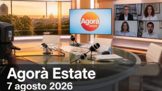 Agorà Estate 7 agosto 2026 Rai 3: ospiti e temi