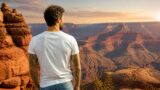 De Martino al Grand Canyon con il figlio Santiago
