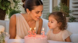 Diletta Leotta 35 anni con la figlia Aria: doppio compleanno