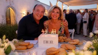 Gerry Scotti e Monica Setta: compleanni in Puglia