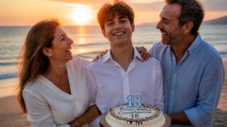 Giacomo Vanzini 18 anni papà Carlo il mio idolo