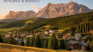 Hunziker e Berruti, vacanza romantica in montagna