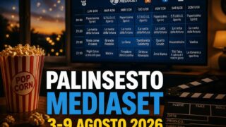 Palinsesto Mediaset dal 3 al 9 agosto 2026