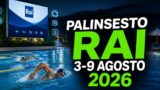 Palinsesto Rai dal 3 al 9 agosto 2026