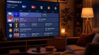 Programmi TV oggi lunedì 10 agosto 2026 daytime