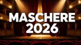 Le Maschere del Teatro Italiano 2026, la serata su Rai 1