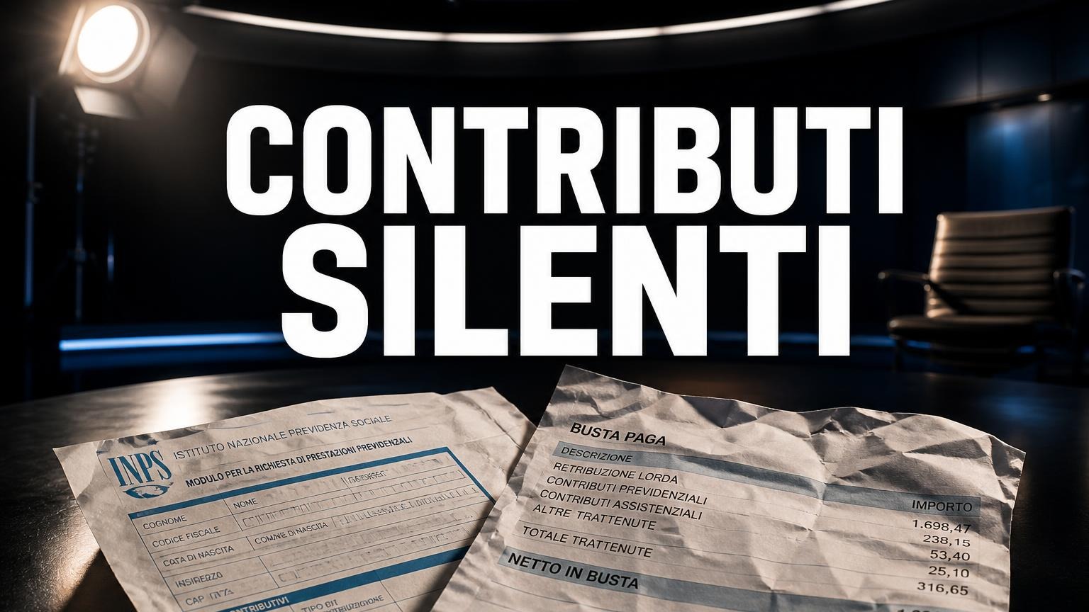 Fuori dal coro 4 ottobre: la battaglia sui contributi silenti